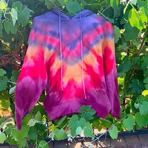 Light weight Tie-dye hoodie